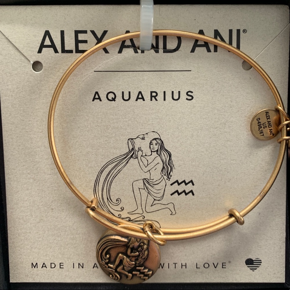 Alex and Ani Aquarius bracelet. New in box!